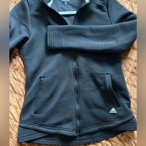 Adidas black gold jacket